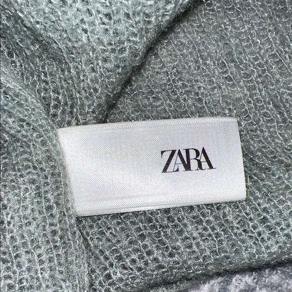 Zara Women's Mint Green Open-Front Cardigan Small - Picture 4 of 5